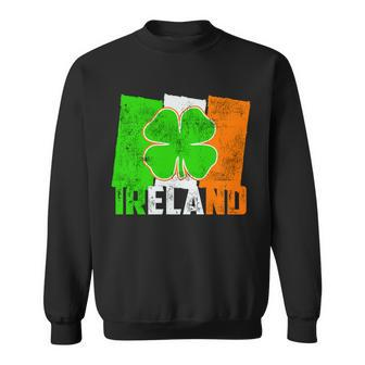 Vintage Ireland Irish Flag St Patricks Day Sweatshirt - Thegiftio UK