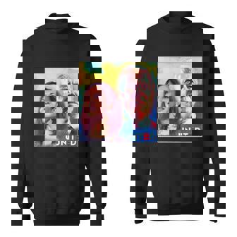 Vintage Joe Biden Kamala Harris United Poster Graphic Design Printed Casual Daily Basic Sweatshirt - Thegiftio