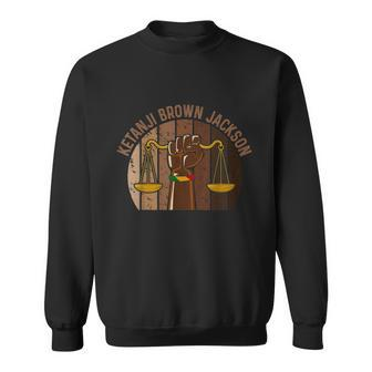 Vintage Judge Ketanji Brown Jackson Female Lawyer Equality Sweatshirt - Monsterry CA