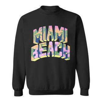 Vintage Miami Beach Tshirt Sweatshirt - Monsterry UK