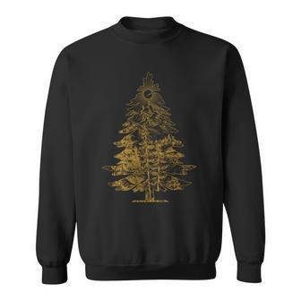Vintage Nature Lover Pine Tree Forest Sweatshirt - Thegiftio UK