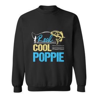 Vintage Reel Cool Poppie Fishing Daddy Sweatshirt - Monsterry UK