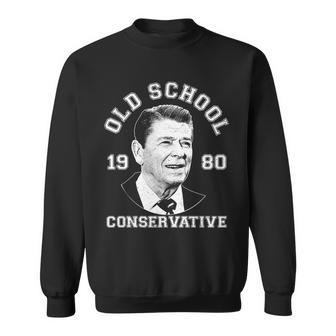 Vintage Ronald Reagan Old School Conservative Sweatshirt - Monsterry AU