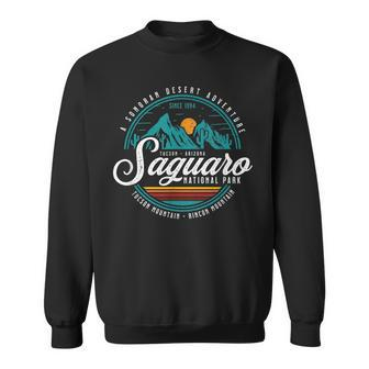 Vintage Saguaro National Park Arizona Souvenir Sweatshirt - Seseable