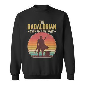 Vintage Styled The Dadalorian This Is The Way Tshirt Sweatshirt - Monsterry