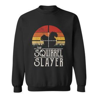 Vintage Sunset Retro Style Squirrel Hunting Squirrel Slayer Tshirt Sweatshirt - Monsterry CA