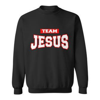 Vintage Team Jesus Funny Christian Sweatshirt - Monsterry UK