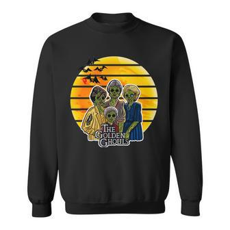 Vintage The Golden Ghouls Custom Halloween Men Women Sweatshirt Graphic Print Unisex - Thegiftio UK