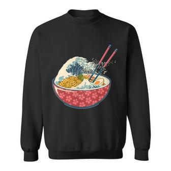 Vintage The Great Ramen Wave Sweatshirt - Monsterry DE