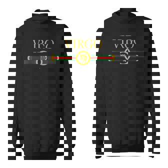 Virgo Zodiac Sep August Birthday Graphic Art Virgo Sign V2 Men Women Sweatshirt Graphic Print Unisex - Thegiftio UK