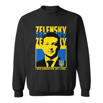 Volodymyr Zelensky Shirt Ukraine Ukrainian Flag Shirt Tshirt Sweatshirt - Monsterry DE
