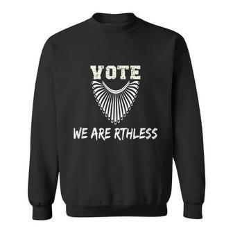 Vote Were Ruthless Rgb Feminist Pro Choice Sweatshirt - Monsterry DE