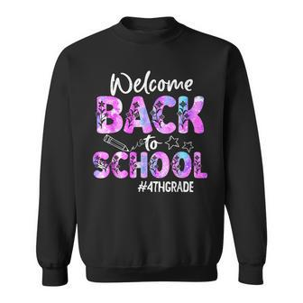 Welcome Back To School 4Th Grade Back To School Sweatshirt - Seseable