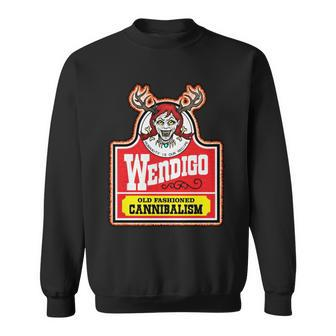 Wendigo Old Fashioned Cannibalism Funny Sweatshirt - Thegiftio UK