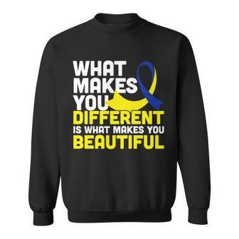 What Makes You Different Down Syndrome Awareness Tshirt Sweatshirt - Monsterry
