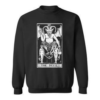 Witch-Craft Wiccan Card Witchy Gothic Scary Halloween Gifts Sweatshirt - Seseable