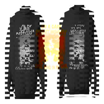 Witch On A Dark Desert Highway Witch Cool Wind In My Hair Sweatshirt - Thegiftio