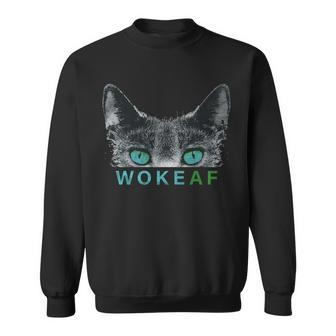 Woke Af Tshirt Sweatshirt - Monsterry