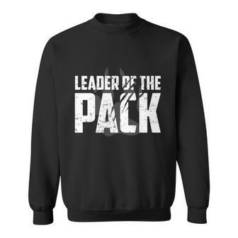 Wolf Pack Gift Design Leader Of The Pack Paw Print Design Meaningful Gift Sweatshirt - Thegiftio UK