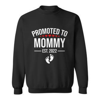 Womens 1St Time Mom Est 2022 Gift New First Mommy 2022 Mothers Day Gift Sweatshirt - Thegiftio UK