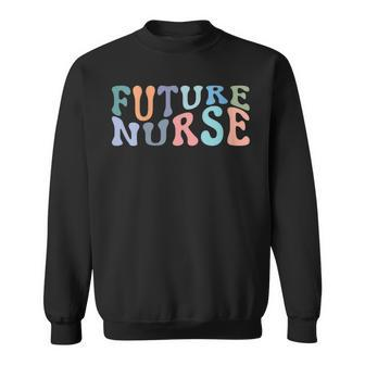 Womens Future Nurse Registered Nurse Rn Nursing Student Sweatshirt - Thegiftio UK