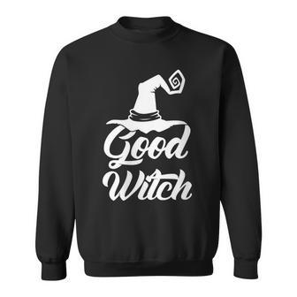 Womens Good Witch Funny Halloween Gift For Friend Sweatshirt - Seseable