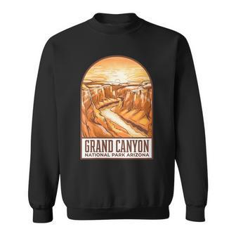 Womens Grand Canyon National Park Arizona Souvenir Nature Hiking Sweatshirt - Seseable