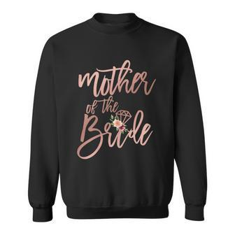 Womens Wedding Shower For Mom From Bride Mother Of The Bride Graphic Design Printed Casual Daily Basic Sweatshirt - Thegiftio UK