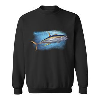 Yellowfin Tuna Swimming Sweatshirt - Monsterry AU