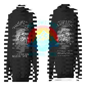 Yellowstone National Park Vintage Souvenir Gift Retro Sweatshirt - Thegiftio