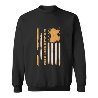 Yellowstonee Flag Tshirt Sweatshirt - Monsterry AU