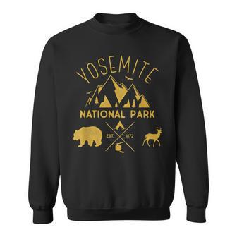 Yosemite National Park California Souvenir Gift Sweatshirt - Seseable