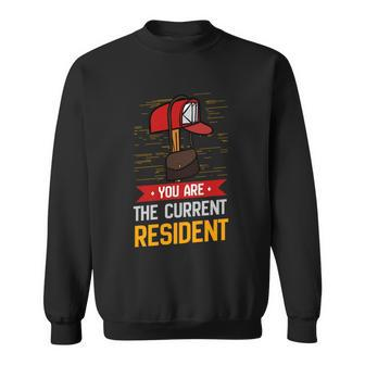 You Are The Current Resident Funny Postal Worker Gift Sweatshirt - Monsterry