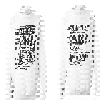 Aint No Family Like The One We Got Funny Family Sweatshirt - Thegiftio