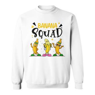 Banana Squad Summer Funny Banana Fruit Lovers Sweatshirt - Thegiftio UK