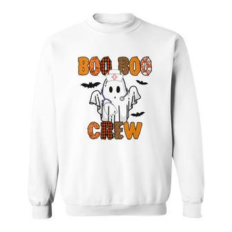Boo Boo Crew Funny Cute Halloween Nurse Gifts Sweatshirt - Seseable