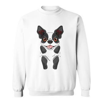Boston Terrier Design For Dog Lover Sweatshirt | Mazezy
