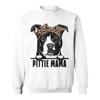 Dogs 365 Pitbull Dog Pittie Mama Pit Bull Dog Mom Sweat Sweatshirt - Thegiftio UK