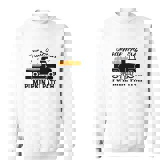 Farm Fresh Pumpkins Truck Open Daily Pumpkin Patch Fall Men Women T-Shirt Graphic Print Casual Unisex Tee Sweatshirt - Thegiftio UK