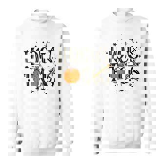 Funny Hocus Focus Teacher Halloween Hocus Pocus Womens V2 Men Women Sweatshirt Graphic Print Unisex - Thegiftio UK