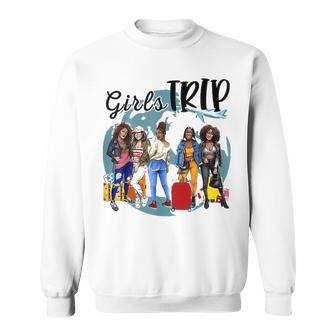 Girls Trip Black Women Queen Melanin African American Pride V2 Sweatshirt - Thegiftio UK