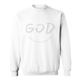 God With A Smile Tshirt Sweatshirt - Monsterry