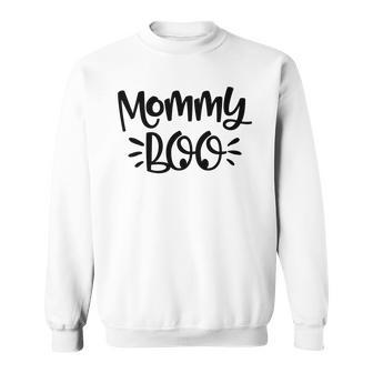 Halloween Family Mommy Boo Crew Sweatshirt - Seseable