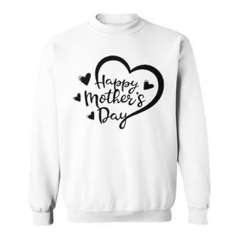 Happy Mother Day S For Women Letter Graphics Short Sleeve Casual Crew Neck Blouse Summer Heart Graphic Graphic Design Printed Casual Daily Basic V2 Sweatshirt - Thegiftio UK