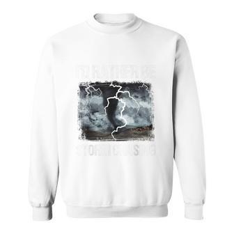 Id Rather Be Storm Chasing Funny Gift Tornado Chaser Meteorology Sweatshirt - Monsterry DE