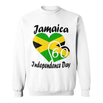 Jamaica 60 Independence Day 1962-2022 Heritage Roots Flag Sweatshirt - Thegiftio UK