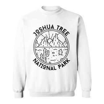 Joshua Tree National Park California Nature Hike Outdoors Sweatshirt - Seseable