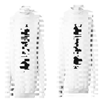King Of Spades Playing Card Halloween Costume Men Women Sweatshirt Graphic Print Unisex - Thegiftio UK