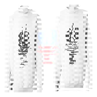 Lobster 4Th Of July American Flag Sea Ocean Lover Patriotic Tank Top Men Women Sweatshirt Graphic Print Unisex - Thegiftio UK