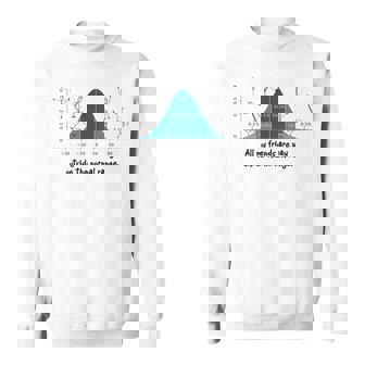 Math Science Statistics Normal Deviation Funny Men Women Sweatshirt Graphic Print Unisex - Thegiftio